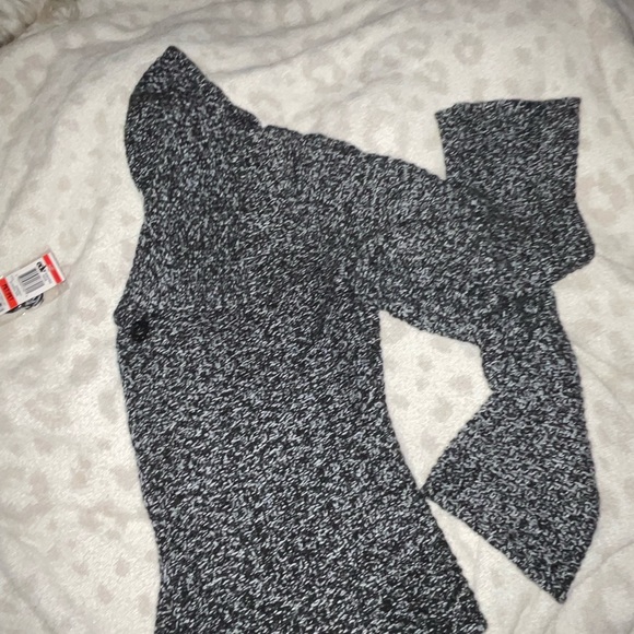 Petite small sweater cardigan black and white brand new from Macy’s - Picture 6 of 8